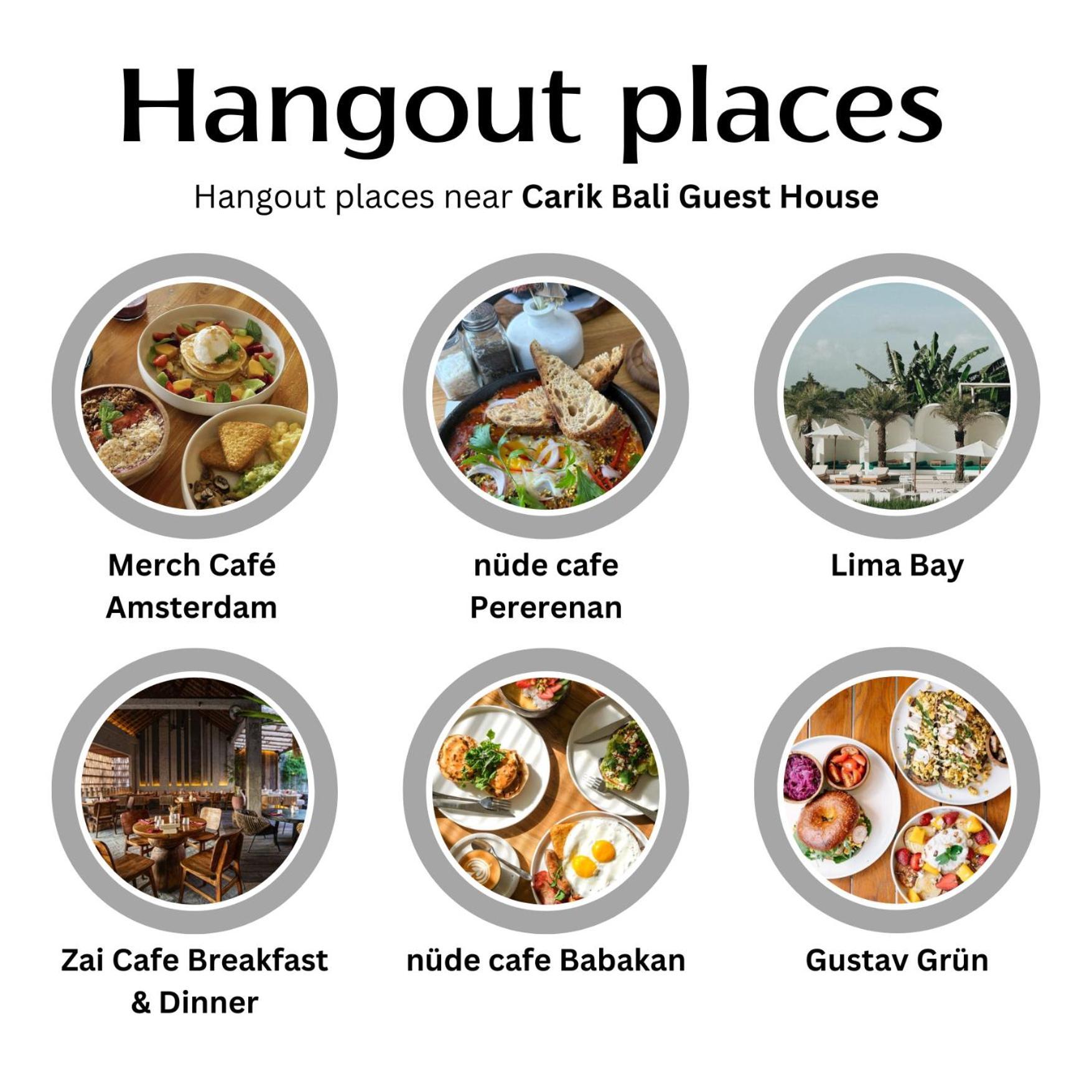 Carik Bali Guest House Canggu エクステリア 写真
